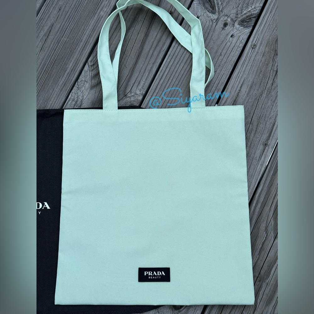 Prada Beauty tote bag